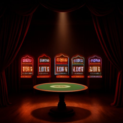 fg77 slot reels with neon lights